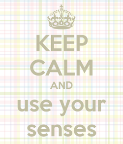 USE YOUR SENSES