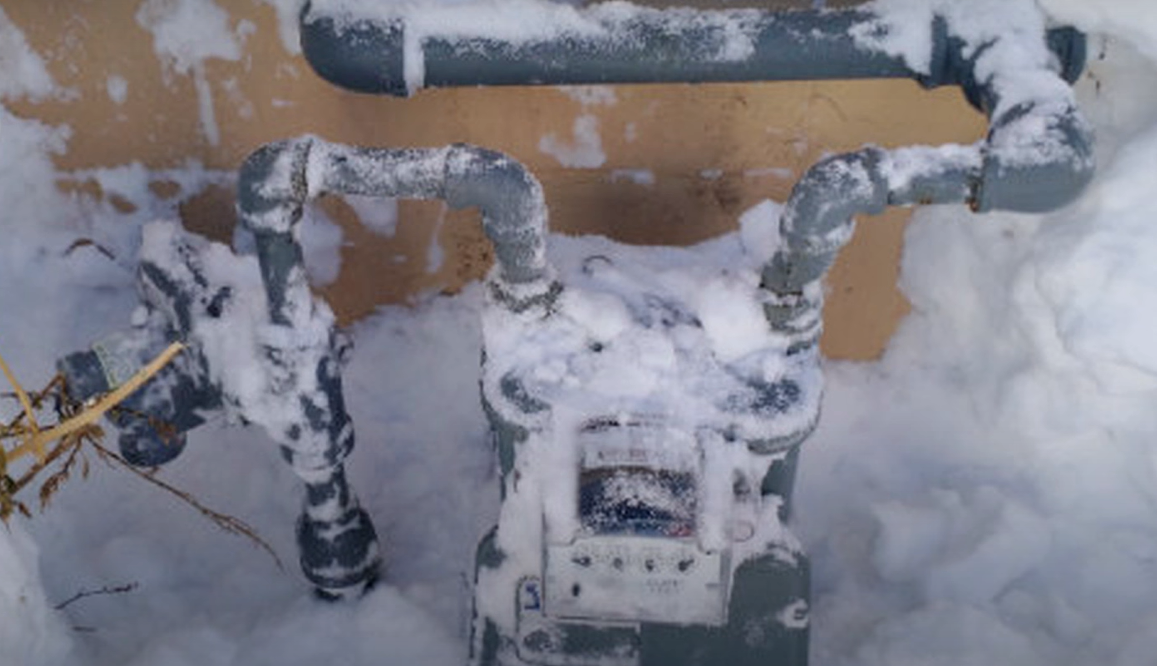 Gas Meter Winter Safety