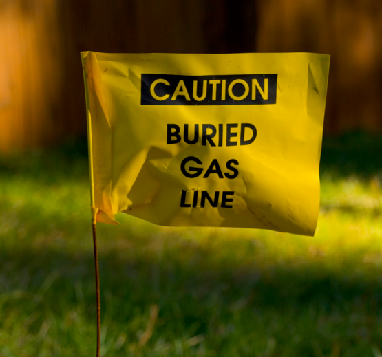 What are the typical reasons for natural gas pipeline damages?